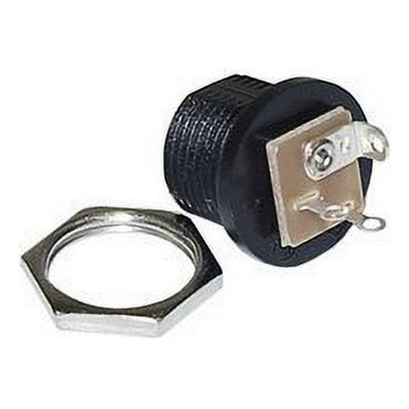 Plastic Panel Mount DC Power Jack - 2.1mm : 247 (1) - 247