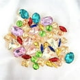 thumbnail image 2 of Yazoeia 50 Pcs Mix Shapes Sew On Crystal Rhinestone, Claw Flatback Crystal Rhinestones, Flatback Claw Setting Glass Sew On Crystal Rhinestone for DIY Crafts, Clothes, Costume, Dress, and, 2 of 5