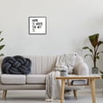 thumbnail image 2 of Stupell Industries Home Where Art Is Weathered Stamp Style Text Graphic Art Black Framed Art Print Wall Art, Design by J. Weiss, 2 of 5