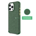 thumbnail image 3 of onn Sparkle Phone Case for iPhone 16 Pro Max - Green with Gold Glitter, 3 of 6