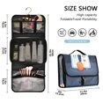 thumbnail image 6 of Portable Travel Toiletry Bag Roll up Makeup Bag Spacious Hanging Hook Makeup Bag for Travel Gym Camping Little Ghosts Eating Candy, 6 of 9