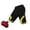 Yellow, variant on Biking Shorts for Men Cycling Quick Drying Breathable Bike Short with Pockets Half-Pants Outdoor Sports Clothes Red, Size XXXL