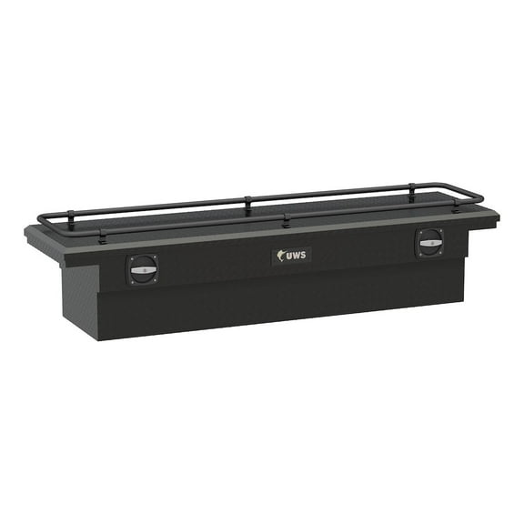 UWS/United Welding Services SL-72-LP-MB-R UWSSL-72-LP-MB-R 72IN SECURE LOCK LOW PRO MATTE BLACK WITH RAIL TOOLBOX