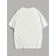 thumbnail image 2 of Men's Tee - Loose Fit, Breathable Cotton Blend, Crew Neck, Short Sleeve Shirt with Unique Portrait Design - For Men - Suitable for Casual Wear, Everyday Use, Casual Sporty Tee, Summer Gifts, 2 of 7