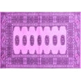 thumbnail image 1 of Ahgly Company Indoor Rectangle Southwestern Purple Country Area Rugs, 7' x 10', 1 of 4