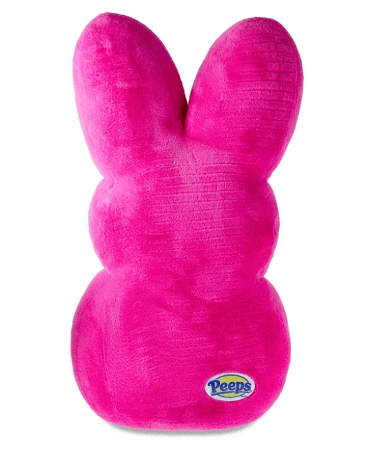 Jumbo Peeps 36 Inch Easter Bunny Plush Stuffed Animal Toy Easter Decoration (Pink)