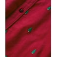 thumbnail image 2 of Camisa Gymboree para niños pequeños de manga larga con botones, roja, 8 años, 2 of 2