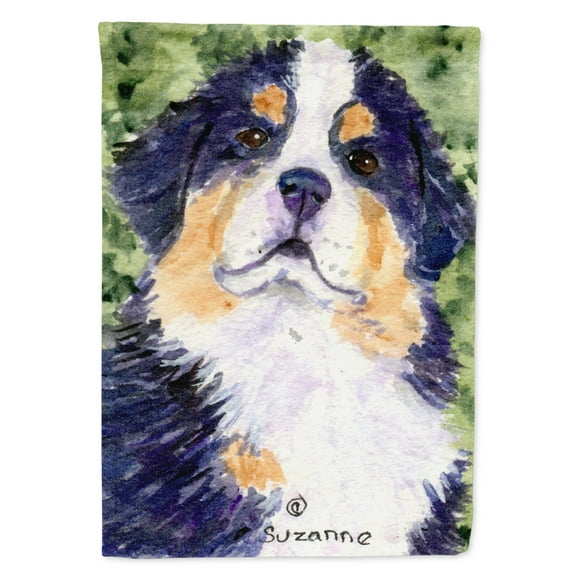 Caroline's Treasures SS8837-FLAG-PARENT Bernese Mountain Dog Flag, , multicolor