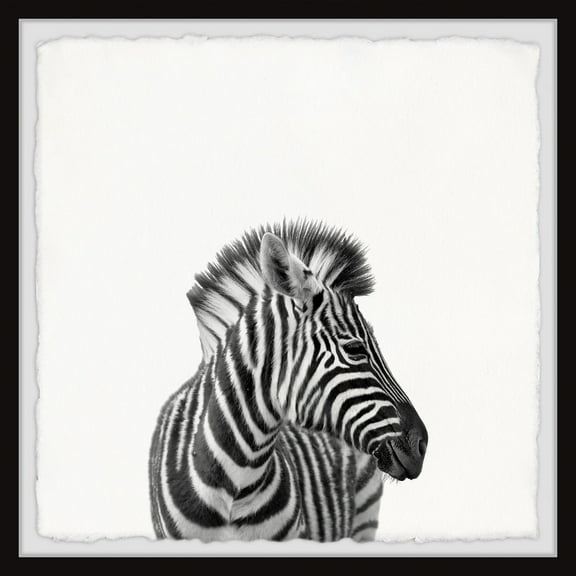 Marmont Hill Unique Stripes Framed Wall Art, 12" x 12"