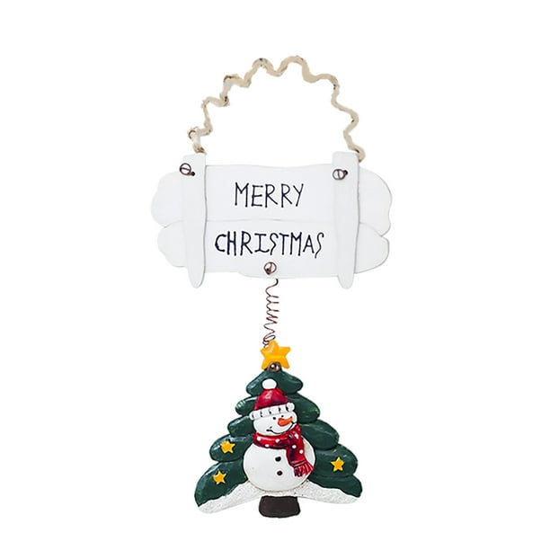 Adorno Navideño de Madera con Forma de Ángel Xihbxyly para Árbol de Navidad
