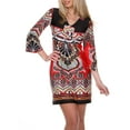 thumbnail image 3 of Women's Venetian Printed 3/4 Sleeve Dress, 3 of 4