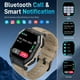 thumbnail image 2 of Bassizo Reloj Inteligente para Hombre (contestar/Hacer Llamadas), Reloj Deportivo táctico Militar, Reloj Inteligente con Monitor de frecuencia cardíaca, presión Arterial,, 2 of 5
