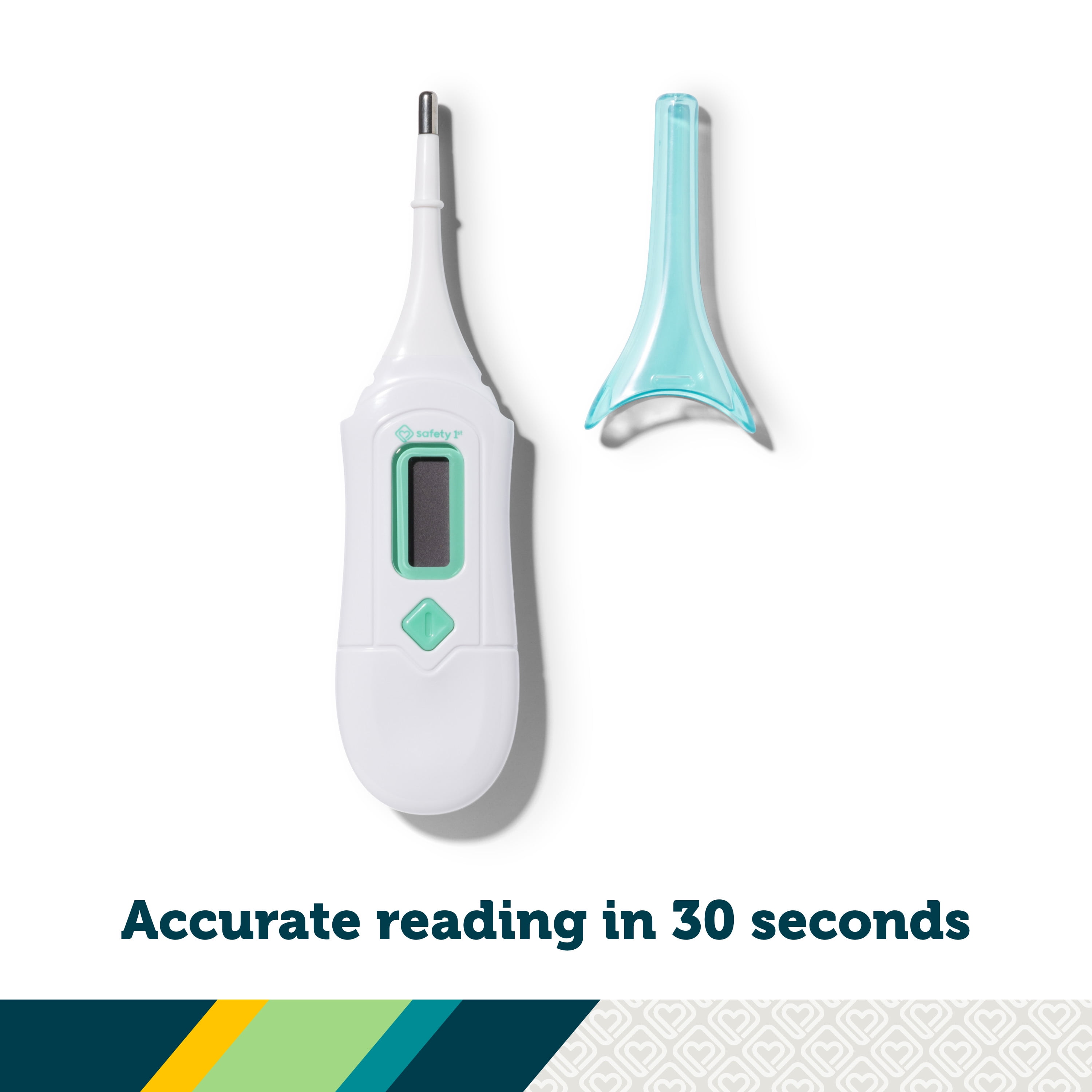 Safety 1st 3-in-1 Nursery Thermometer, Infant, Sea Stone Aqua