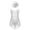 Silver, variant on Girls Sequins Tassel Latin Jazz Tango Chacha Dance Costume with Hat Cami Fringe Leotard Dress Silver 10