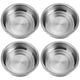 thumbnail image 4 of Practical Soup Basin Made of Stainless Steel for Home Use Silver 4pcs, 4 of 5