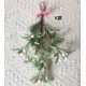thumbnail image 1 of F84 Nueva decoración navideña simulada colgante muérdago Ramas de bayas de oreja de cordero artificiales plantas verdes de lujo muérdago, 1 of 4