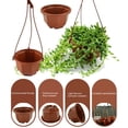 thumbnail image 3 of Zhaomeidaxi Fall-resistant Holes Flower Planter Plastic Flower Plant Pots Thickened Seedlings Nursery Pots, Flower Plant Container Seed Starting Pots, 3 of 8