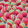 thumbnail image 4 of Rainbow EVA Foam Golf Balls for Indoor Practice and Children's Playgrounds, 4 of 7