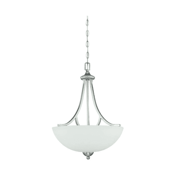 Sunset F16086-80 Pendan Preston 3 Lights Satin Nickel