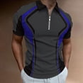 thumbnail image 2 of Polo Shirts for Men,Men's Polo Shirt Short Sleeve Knit Shirt Casual Lightweight Turn Down Collar Business Tops, 2 of 6
