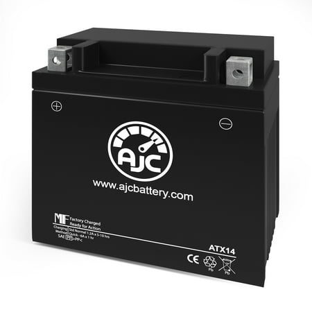 Duralast CTX14-BSFP Replacement Battery This is an AJC Brand Replacement
