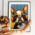 thumbnail image 5 of Beagle Dog Headphone Wall Art Dog Decor Dog Painting Room Decor Animal Wall Art Animal Posters Dog - modern wall Decor - room wall decor, 5 of 5