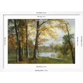 thumbnail image 5 of Art.com A Quiet Lake Giclee Print by Albert Bierstadt, White Frame Wall Art, 44" x 32", 5 of 5