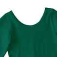 thumbnail image 7 of Kids Girls Dress Dark Green Long Sleeve Dress Girls Fall Dress Girls Flower Girl Dress Christmas Dresses for Girls 4T, 7 of 7