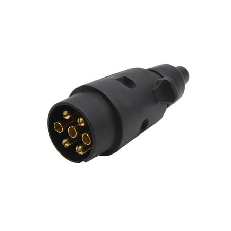 7 Pin DC 12V European Trailer Light Towbar Wiring Connector Adapter for