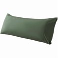 thumbnail image 1 of Chenchen Body Pillow Cover Cotton Fabric, Long Pillowcase Breathable & Skin-Friendly, Envelope Closure - Olive Green (20x54 inch), 1 of 1