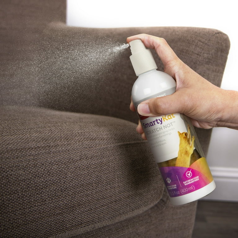 SmartyKat Scratch Not Spray Anti Scratch Training Deterrent for Furniture and Kittens 13.5 fl oz Walmart