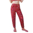 thumbnail image 6 of MEZZALL Kids Girls Glitter Leopard Print Leggings With Design Sparkly Dancewear Stretch Pants For Performance Practice And Comfortable Fit Trendy Child Clothes, 6 of 6