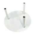 thumbnail image 3 of Rongfmy Flower Pole Display Stand Base Standing Flower Arrangement for Wedding Event Three Poles, 3 of 9