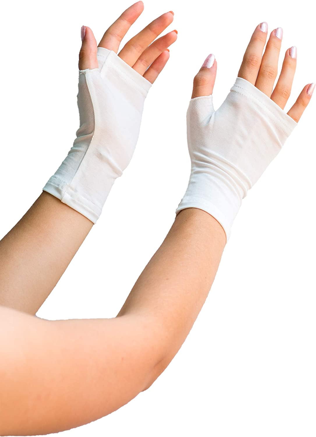 YoRo Naturals, RemedyWear Fingerless Moisturizing Gloves for Relief