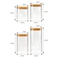 Glass Airtight Storage Box, Kitchen Food Storage Box Container with