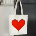 thumbnail image 4 of COMIO  Rainbow Heart Of Hearts Tote Bag Canvas Tote, 4 of 5