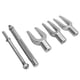 thumbnail image 3 of Removedor de rótula de barra de amarre, juego de removedor de rótula de barra de amarre de 5 piezas Herramientas de horquilla de extractor de brazo Pitman universal de acero para automóviles Camiones, 3 of 5