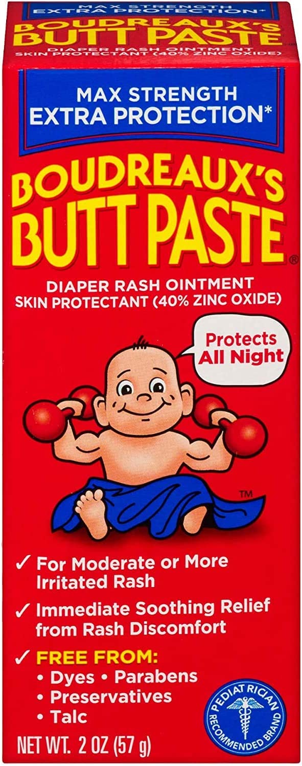 Boudreaux's Maximum Strength Butt Paste diaper rash ointment 2 oz (Pack of 3) - image 2 of 7