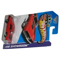 Hot Wheels HW Showroom (2012) Red '69 Dodge Charger Car 223/250 - (Card Has Wear)