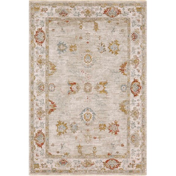 BoutiqueRugs Kitchener Traditional Area Rug - Sage, Olive, Rust - 9' x 12'2"