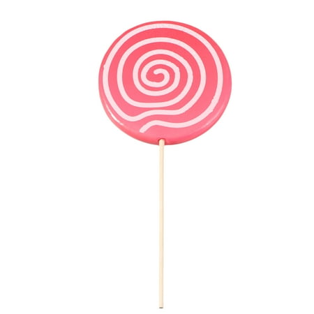 

HOMEMAXS Simulation Lollipop Decoration Creative Lollipop Crafts Lollipop Photot Props Photography Accessories for Kids (Pink)