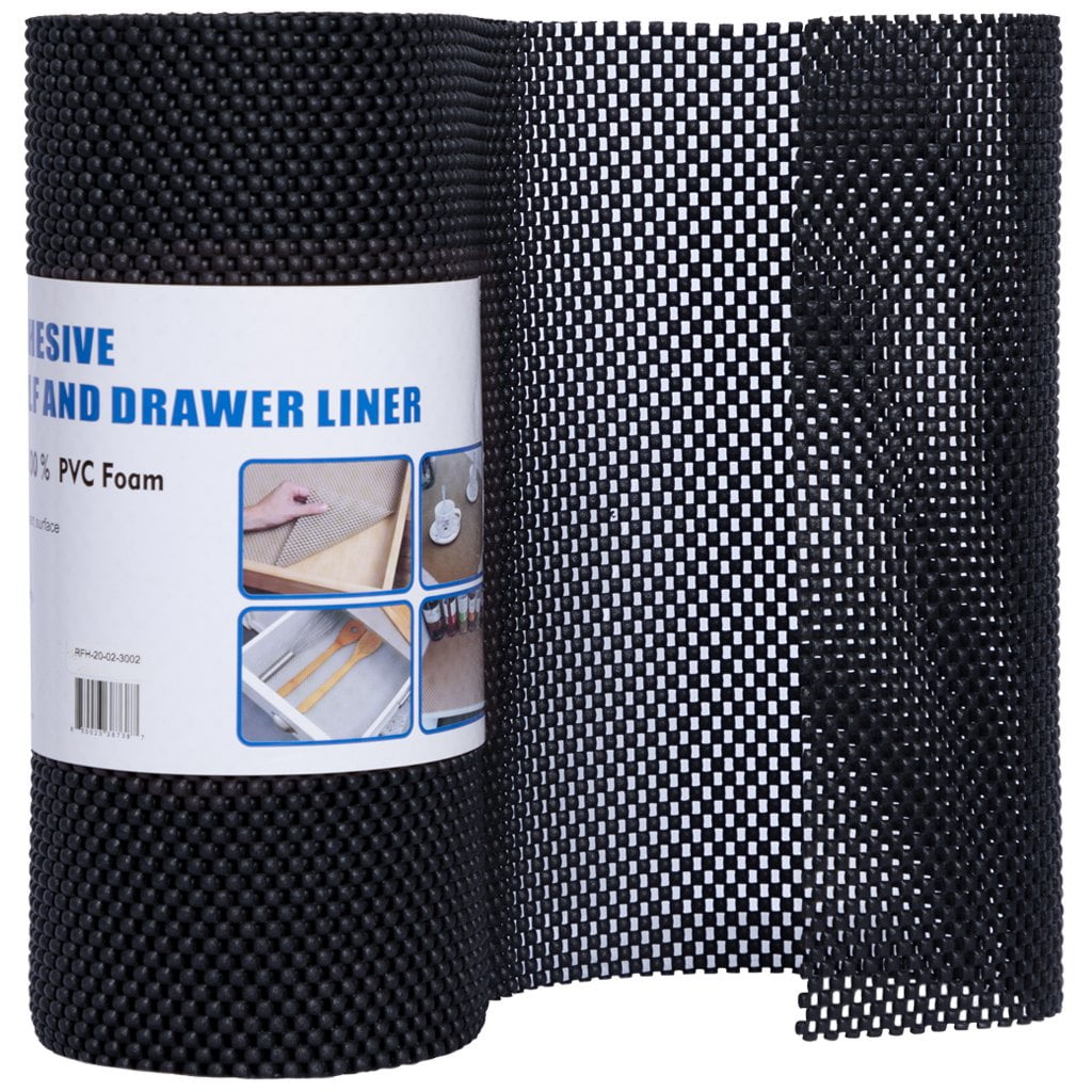 RAY STAR Shelf Cabinet Liner, Drawer Liners Non-Adhesive 18 in X 120in, Strong Grip Non Slip Shelving Liner for Kitchen Cabinets
