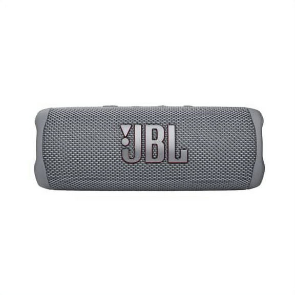 Restored JBL Flip 6 Portable Bluetooth Speaker Powerful Sound and Deep Bass IPX7 Waterproof 12 Hours of Playtime Speaker for Home, Outdoor and Travel (Gray) (Refurbished)