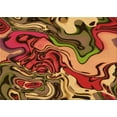 thumbnail image 1 of Ahgly Company Machine Washable Indoor Rectangle Transitional Saffron Red Area Rugs, 2' x 3', 1 of 7