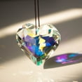 thumbnail image 4 of Crystal Suncatcher Prism | 45mm Multicolor Hanging Window Ornament | Glass Rainbow Maker | Decorative Sun Catcher for Home Office Garden Car | 1 Piece Hanging Decoration, 4 of 6