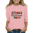 thumbnail image 1 of YUNAFFT Garçons & Filles Imprimé de Noël Coupe Ample 3-12 Ans T-Shirt Col Rond Extensible en Coton Manches Longues, 1 of 3