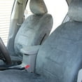 thumbnail image 3 of Yupbizauto Velour Fabric Car Truck SUV seat Covers Set Airbag Compatible -Grey, 3 of 5