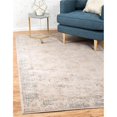 thumbnail image 1 of Unique Loom 3127096 3 ft. 3 in. x 5 ft. 3 in. Paris Hickory Rectangular Rug, Beige, 1 of 5