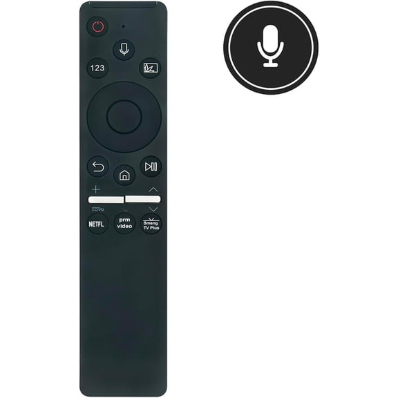 BN59-01329A Replace Voice Remote Control with Mic fit for Samsung TV QN65Q80TAFXZA QN75Q80TAFXZA QN85Q80TAFXZA QN55Q70TAFXZA QN65Q70TAFXZA