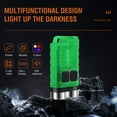 thumbnail image 3 of V3 EDC Flashlight Keychain Light 900 Lumens Handheld Portable Super Bright TYPE-C USB Charging Port Emergency Work Camping Light, 3 of 10